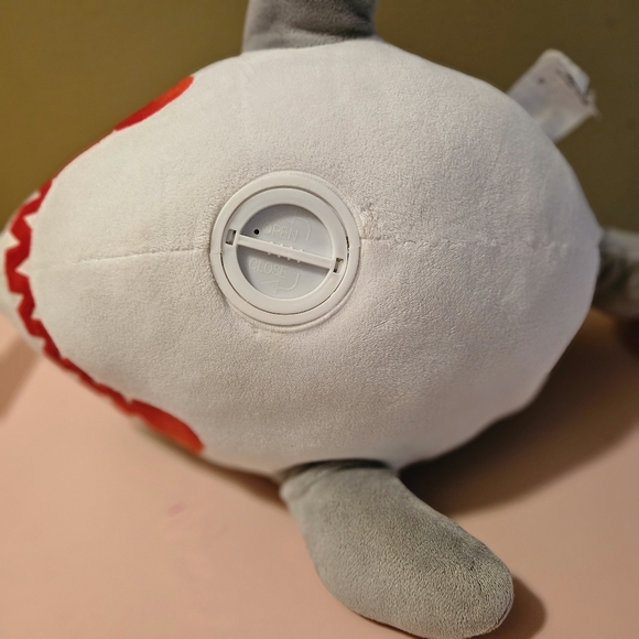 NWOT!!! Jumbo Plush Great White Shark Sharky Bank - Picture 3 of 5